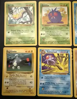 Pokemon TCG VINTAGE Base Set, Jungle, Fossil card BUNDLE, including HOLO - Image 2