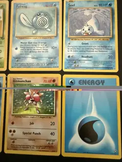 Pokemon TCG VINTAGE Base Set, Jungle, Fossil card BUNDLE, including HOLO - Image 3