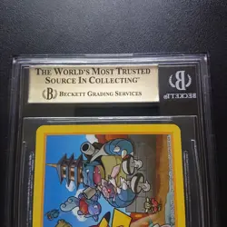 BGS 9.5 Mario Pikachu Joker Pokemon Center Poker Deck Playing Card BGS - Image 4