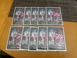 One Piece Card Game 2nd Anniversary Four Emperors DON !! Card (set of 10) - Image 1