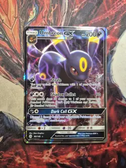 Umbreon GX 80/149 NM/LP Ultra Rare Sun And Moon Base Set Pokemon Card - Image 1