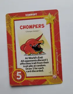 Doomlings Chompers 090/173 Scarce Overlush Card OVL 2023 Dominant Traits - Image 1