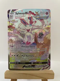Sylveon VMAX Alt Art Secret Card SWSH07: Evolving Skies 212/203 Pokemon TCG - Image 1