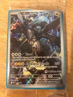 N's Zekrom 031 Ascended Heroes ETB Promo Pokemon Center Stamp - SEALED IN HAND - Image 1