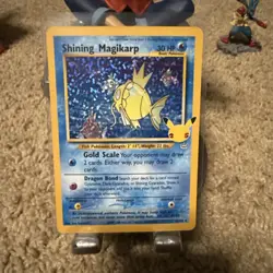 Pokemon TCG Shining Magikarp Celebrations: Classic Collection 66/64 Holo NM/MINT - Image 1