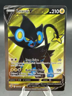 Luxray V (Full Art) 168/189 Ultra Rare Holo NM Pokemon SWSH10: Astral Radiance - Image 1