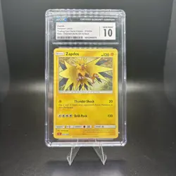 Pokemon TCG: CGC 10 (2023) Zapdos 012/034 Classic Collection - Image 1