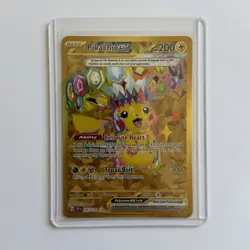 Pokemon Pikachu ex Hyper Rare Surging Sparks 247/191 SV08 - Image 1