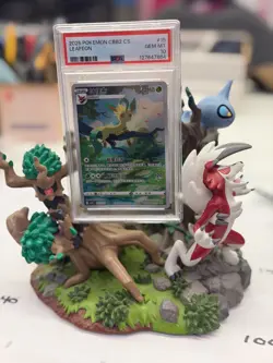 2025 POKEMON SIMPLIFIED CHINESE CBB2 C-GEM PACK VOL 2 #15 LEAFEON PSA 10 - Image 1