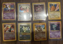 8 Wotc BlackStar Promo Pokemon #'s 8, 11, 18, 26, 34, 35, 37, 39 in HARD PLASTIC - Image 1