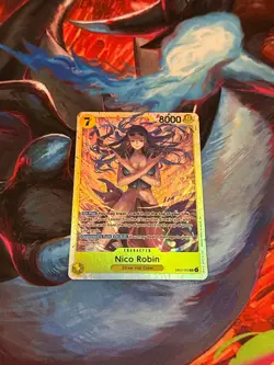 Nico Robin EB03-055 SR Super Rare Extra Booster Heroines Edition Foil One Piece - Image 1