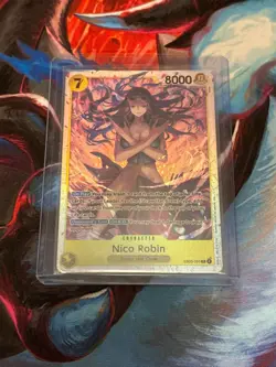 Nico Robin EB03-055 SR Super Rare Extra Booster Heroines Edition Foil One Piece - Image 3