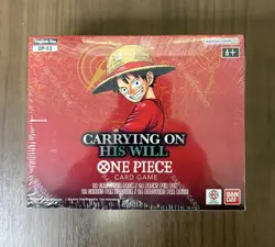 One Piece TCG OP-13 Carrying On His Will Booster Box sealed *DAMAGED* (English) - Image 1