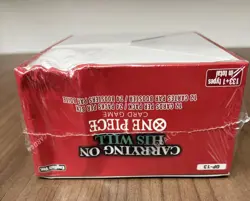 One Piece TCG OP-13 Carrying On His Will Booster Box sealed *DAMAGED* (English) - Image 4