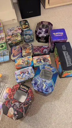 3250 Job Lot Pokemon Various Cards, Tins And Accessories - Image 4