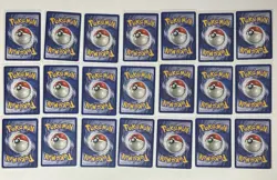 Pokemon 1st Edition Fossil 21 Card Lot LP - Image 2