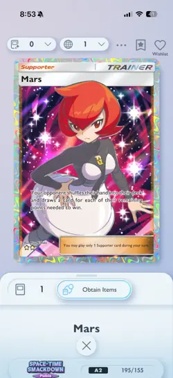 Mars – Pokemon TCG Pocket - ENG - (Digital Card - Trade Anything!) - Image 1