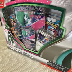 Pokemon TCG Iron Valiant Ex Card Box 4 Booster Packs Trading Cards NEW/SEALED - Image 2