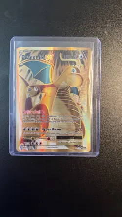 Pokemon TCG Dragonite EX Full Art Ultra Rare Holo Card Evolutions 106/108 MINT - Image 1