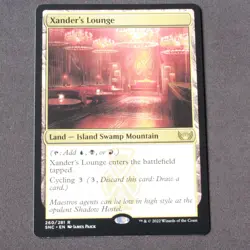 Xander's Lounge 260 MTG Streets of New Capenna (SNC) Rare NM - Image 1