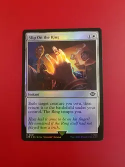 1x Slip On the Ring (0031) | FOIL | LTR: Tales of Middle-Earth | MTG Magic Cards - Image 3
