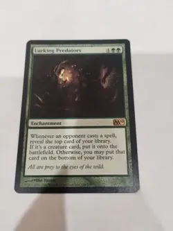 Lurking Predators 190 / 249 LP Magic 2010 M10 MTG English Regular Free Creatures - Image 1