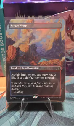 Steam Vents (Borderless) Lorwyn Eclipsed Foil - Image 1