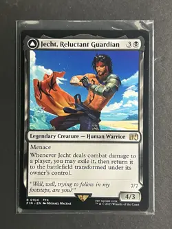 Jecht, Reluctant Guardian / Braska's Final Aeon Final Fantasy Rare MTG NM/M - Image 1