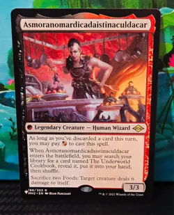 magic the gathering - Asmoranomardicadaistinaculdacar - Legendary Creature - Image 1