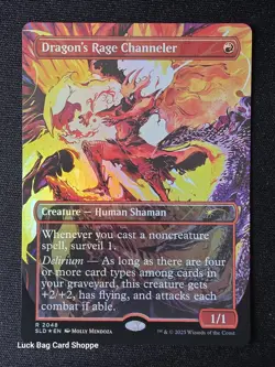 Dragon's Rage Channeler (2048) (Rainbow Foil) Secret Lair Drop Foil - Image 1