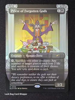 Priest of Forgotten Gods (2006) (Rainbow Foil) Secret Lair Drop Foil - Image 1