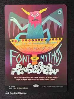 Font of Mythos (2075) (Rainbow Foil) Secret Lair Drop Foil - Image 1