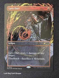 Lava Dart (2042) (Raised Foil) Secret Lair Drop Foil - Image 1