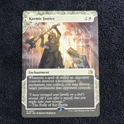 Karmic Justice Wilds of Eldraine: Enchanting Tales Regular - Image 1