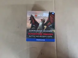 BATTLE FOR BALDUR'S GATE Commander Legends Prerelease Pack D&D MTG Sealed x1 - Image 1
