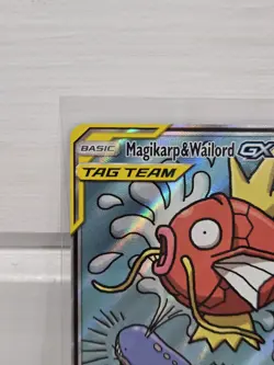 Pokemon Magikarp & Wailord GX 161/181 - NM - Sun & Moon Team Up (Full Art) - Image 2