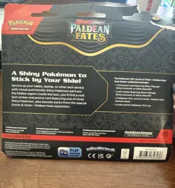Pokemon Scarlet & Violet Paldean Fates: TECH Sticker Collection - Shiny Fidough - Image 4
