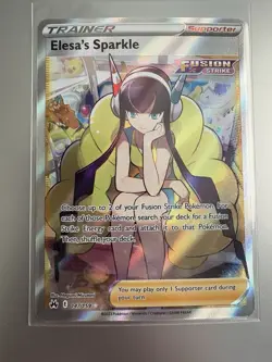 Pokemon TCG: Elesa's Sparkle (Full Art) 147/159 Crown Zenith Holo NM - Image 1