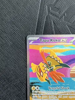Pokemon TCG Tapu Koko ex 247/182 SV04: Paradox Rift SIR (English) - NM - Image 4