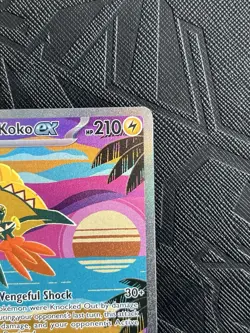 Pokemon TCG Tapu Koko ex 247/182 SV04: Paradox Rift SIR (English) - NM - Image 5