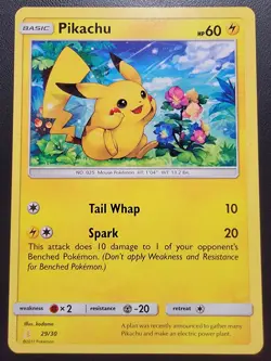 Pokemon TCG Pikachu Sun & Moon Trainer Kit (Alolan Raichu & Lycanroc) 14/30 - Image 1