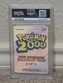 Slowking Topps Pokemon 2000 The Movie First Appearance Hologram. PSA 1. Pop 5. - Image 3