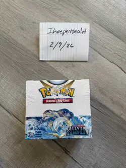 Pokemon Silver Tempest Booster Box Sealed - Image 1