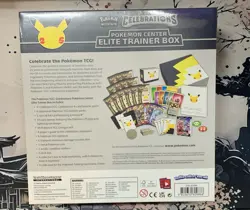 Pokemon Celebrations 25th Anniversary Elite Trainer Box Pokemon Center ETB New - Image 3