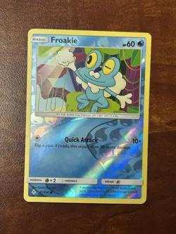 Froakie - 51/214 - Common - Reverse Holographic Unbroken Bonds Pokemon TCG - Image 1