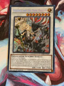 Yugioh! Ecclesia and the Dark Dragon BPRO-EN041 Burst Protocol 1st Edition NM - Image 1