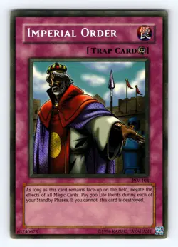 Yugioh Imperial Order PSV-104 Secret REVERSE MISPRINT - NM 💎 - Image 1