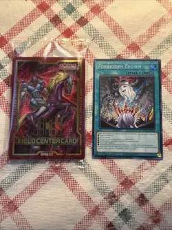 Yu-Gi-Oh! Forbidden Crown Burst Protocol BPRO-EN067 1st Edition NM + Bonus Token - Image 1