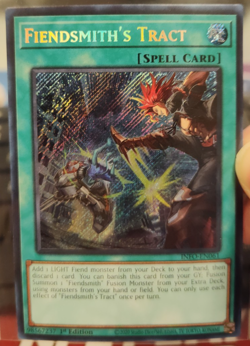 2020 YuGiOh Fiendsmith's Tract Prismatic 1st Edition INFO-EN061 - Image 1