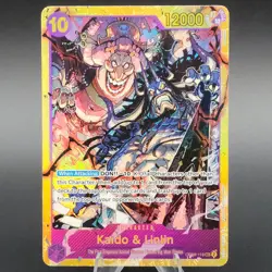 One Piece Kaido & Linlin OP08-119 SEC Original Print - Two Legends - Image 1